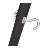 Double Hammock with Space Saving Steel Stand Includes Portable Carrying Case and Head Pillow, 450 Pounds Capacity